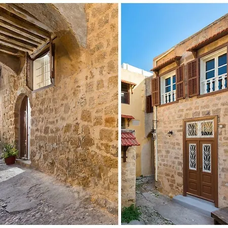 Colourful Home, Medieval Town Rhodes Nyaraló